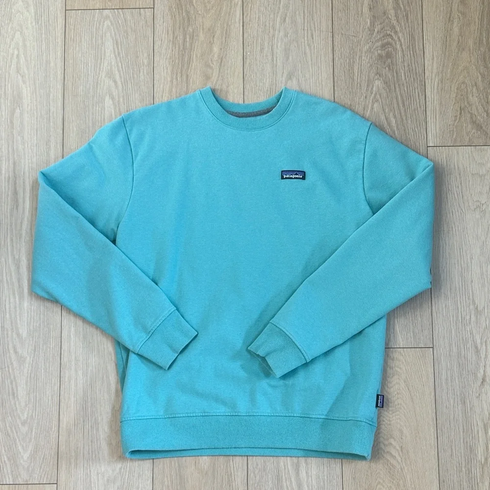 Patagonia Men's Aqua Crewneck Sweater - Picture 1 of 3